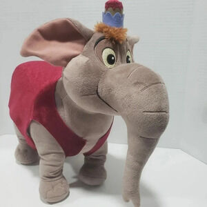 Disney Aladdin Abu  the Elephant Plush Toy.